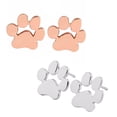 thumbnail image 2 of AYYUFE Women Dog Cat Palm Paw Ear Stud Earrings Party Jewelry Accessories Gift Alloy Gold, 2 of 8
