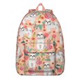 thumbnail image 1 of Abstract Dog Art Travel Backpack – Lightweight Oxford Backpack with Large Capacity and Anti-theft Features for Daily Commuting, Outdoor Activities, and School, 1 of 4