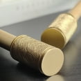 thumbnail image 4 of SKYPLUS LIVING 1 inch Single Window Curtain Rod with Gold Finials Set, Adjustable 36-72 in,Gold, 4 of 9