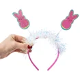 thumbnail image 4 of Peeps Easter Bunny Headband – Plush Novelty Holiday Accessory, 4 of 5
