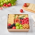 thumbnail image 4 of 50 Pack Small Charcuterie Boxes with Clear Lids, Paper Mini Charcuterie Boxes To Go, Disposable Food Container, 5 Inch Dessert Boxes for Dessert, Cookie, Sandwich, Cake (Brown), 4 of 8