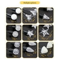 thumbnail image 4 of Matsuzay Luz de tierra, luces de inundación de inducción inteligentes recargables solares, a prueba de frío, iluminación de paisaje de larga Iluminación y accesorios 8 lámpara blanca, 4 of 6