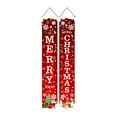thumbnail image 1 of Christmas Decoration Couplets Curtain Hanging Cloth Party Hanging Flags, 1 of 1