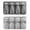 Gray, variant on 3D Silicone Ice Mold with Funnel - Animal Shape Whiskey & Cocktail Ice Trays, Fast Freeze Easy Release Ice Mold for Drinks,Black
