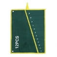 thumbnail image 1 of 1Pc Durable Canvas Spanner Wrench Tool Roll Up Storage Bag Green 12 Pockets, 1 of 3