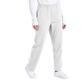 thumbnail image 3 of Fabrcox Scrub Pants for Women - Straight-Leg Cargo Pants with 3 Pockets, Elastic Band Scrub Pants ,White XL, 3 of 5