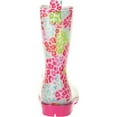thumbnail image 5 of Pebble Leopard Printed Toddler Girls' Jelly Rain Boots, 5 of 5