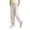 White, variant on Nilvkv Girls Wide Leg Pants, Girls Joggers, Loose Fit Sweatpants with Elastic Drawstring Waist and Side Pockets for Casual Wear White 2-3 Years