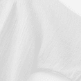 thumbnail image 7 of ZHENHONG T Shirts for Women,Solid Color Cotton Linen Loose Pockets Tees Casual Flutter Sleeve Drop Shoulder Shirt,White Women Blouses, 7 of 7