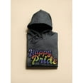 thumbnail image 3 of Happy Pride Bubblegum Banner Hoodie Men -Smartprints Designs, Male 4X-Large, 3 of 4
