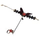 thumbnail image 5 of Pulsera de mariposa de encaje negro jinwen estilo gótico con diamantes de imitación rojos Cadena de anillo de pulsera, 5 of 6