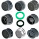 thumbnail image 1 of Aireador de grifo, piezas de repuesto de limitador enchufable de 2,2 GPM para aireador enchufable de baño o cocina (8 juegos con junta), 1 of 8