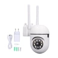 thumbnail image 2 of Cámara de Seguridad Wifi 1080p HD, Cámago de Seguridad Ptz Con Visión Nocturna A TODO Color, Deteccióne de Movimento para el Monitoreo de Mascotas en el HOGAR, CON LENTE GRAN, 2 of 7
