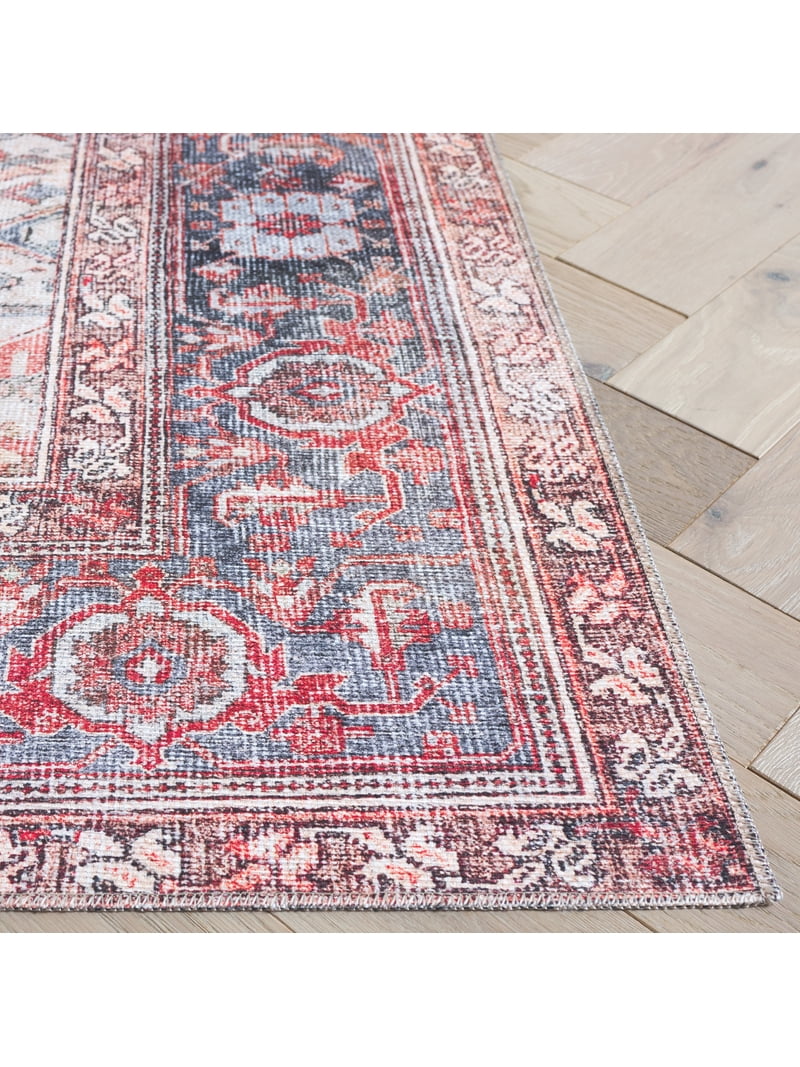 SAFAVIEH Vintage Serapi Neasa Medallion Machine Washable Area Rug