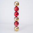 thumbnail image 2 of 43 piezas de bolas navideñas rojas - Adornos navideños de plástico irrompibles - Decoración para árboles de Navidad - Crea un ambiente navideño - Para interiores o exteriores, 2 of 4