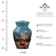 thumbnail image 2 of Guitar Urns For Adult Human Ashes For Adults 3 Inch - Burial Urns For Human Ashes Female Keepsake Remains - Blue Cremation Urn For Women & Men - Pink Urn For Husband And Wife, 2 of 7