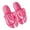 Pink, variant on Summer Portable Detachable Folding Slippers - 1 Pair, Foldable Travel Flip-Flops, Lightweight Soft Non- Suitable forHouse,Travel, Beach, Pool, and Bathroom,Pink,6.5