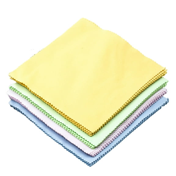 10 Pcs Screen Cleaner Dry Wipes Scratch-free Cleaning Cloth Assorted Color