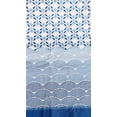 thumbnail image 2 of AdonisUSA White and Blue Printed Tablecloth with Geometric and Wave Pattern Bold Border ,Rectangle Tablecloth (55x87 Rectangle), 2 of 4