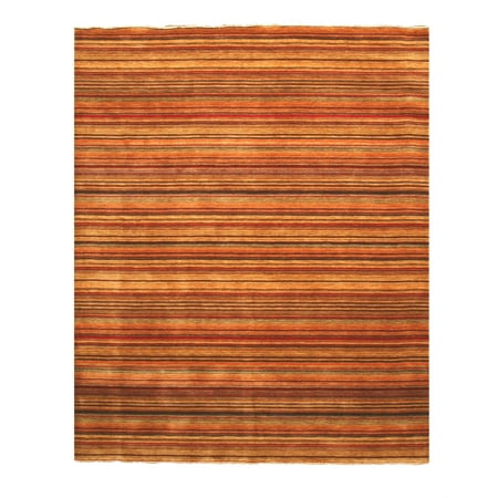 Handmade Wool Transitional Stripe Lori Toni Rug