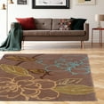 thumbnail image 2 of Linon Trio Space Dyed Floral Area Rug, 2 of 3