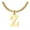 Gold, variant on GHSOHS Necklaces for Women Fashion Heart Necklace Choker Jewelry Chain Necklaces Gold Plated Initial Necklace 26 Letter A-Z Monogram Pendant Necklace Name Choker Necklaces Clavicle Chain J