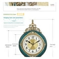 thumbnail image 3 of Room Mute Pendulum Clock Elegant Taste Family Gift Art Decoration Style Wall Clock Watch Living, 3 of 5