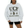 thumbnail image 3 of Women's Gameday Couture Ash UCF Knights Premium Fleece Pullover Sweatshirt, 3 of 5