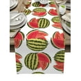 thumbnail image 2 of Summer Fruit Watermelon Table Runner Home Wedding Table Flag Mat Table Centerpieces Decoration Party Dining Long Tablecloth, 2 of 7