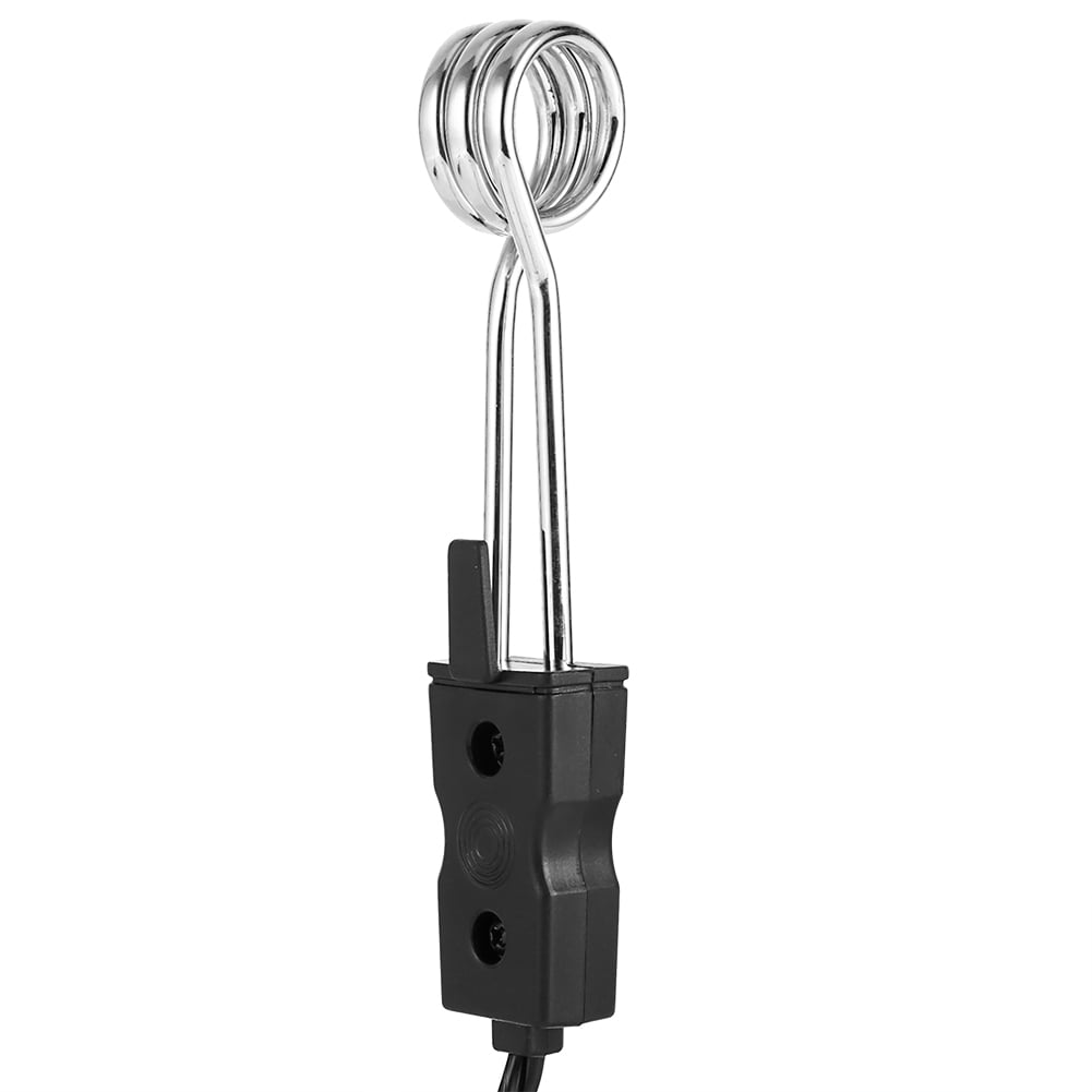 Boiled Water Tool, Electric Heater Submersible  Hot Water Warmer Stainless Steel Warmer Car Immersion Heater  For Picnic For Camping For Traveling