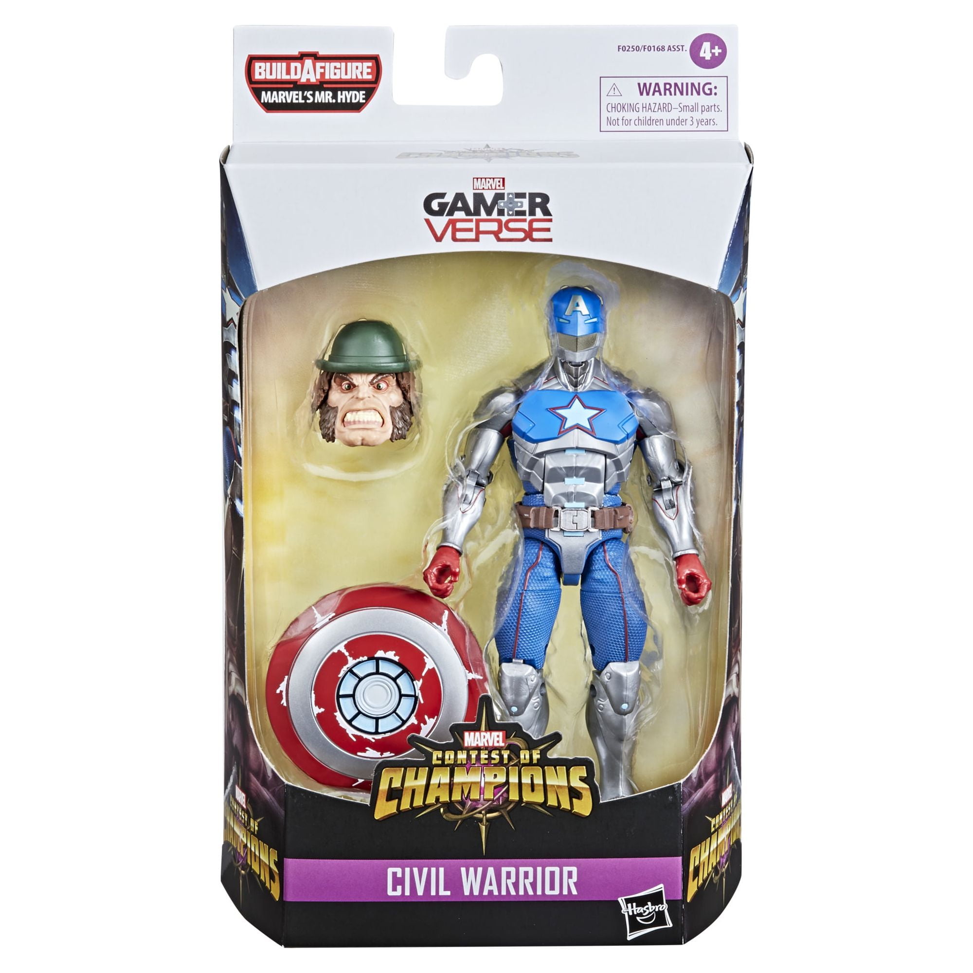 Marvel Legends Series 6-inch Civil Warrior Action Figure, with Shield