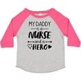 thumbnail image 3 of Inktastic My Daddy is a Nurse and a Hero Boys or Girls Toddler T-Shirt, 3 of 5