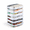White-6M, variant on White XXL+3M Clear Hard Shell Zipper Storage Pouches and Travel Organizer Bags
