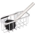 thumbnail image 4 of Cesta de almacenamiento con ventosa para fregadero de cocina de acero inoxidable Namotu HMHZ1349, 4 of 6