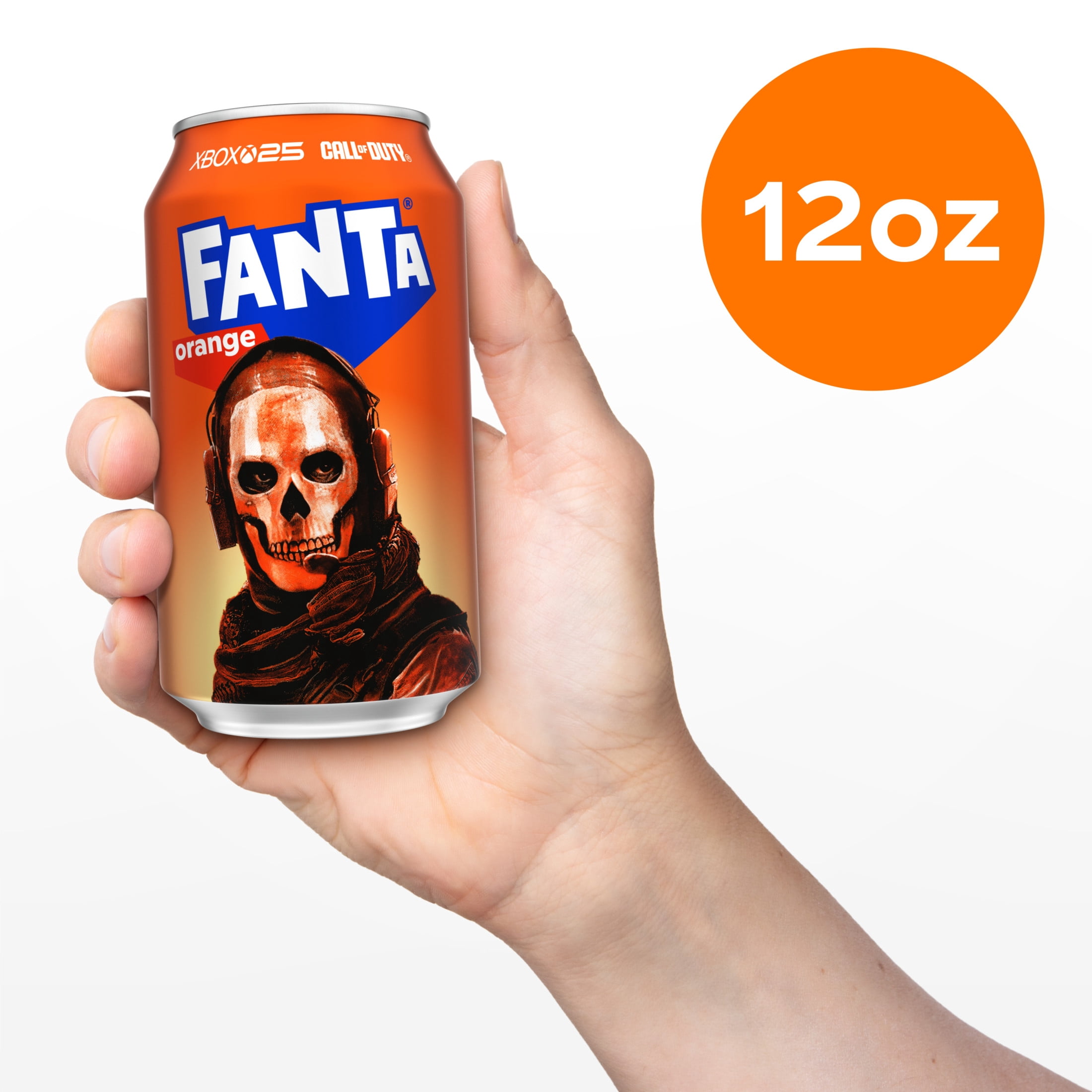 Fanta Orange Soda Pop Fridge Pack Cans, 12 fl oz, 12 Pack