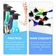 thumbnail image 5 of 10pcs Gray Hat Bottle Topper Mini Gorra de graduación Mini sombrero Funda de botella con borlas, 5 of 5