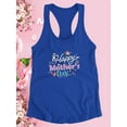thumbnail image 3 of Mothers Day Scribble Letter Racerback Tank Women -Image by Shutterstock, Female x-Large, 3 of 4