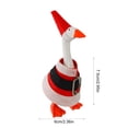 thumbnail image 3 of UALSRZL Magnetic Goose Key Holder, 7inch Mini Desk Goose with Outfit, Resin Desktop Goose for Home Office Table Festivel Housewarming Gifts, Red, 3 of 6