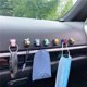 thumbnail image 2 of Coche Pequeños Ganchos interior Del De La Fila Delantera Decoración Daquan Pegatinas De Dibujos Animados, 2 of 4