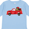 thumbnail image 4 of Inktastic Christmas Red Vintage Truck with Presents Boys or Girls Long Sleeve Toddler T-Shirt, 4 of 5