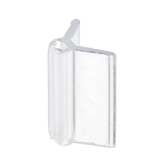 Unique Bargains Clips de Greffage PE 2mm pour Treillis de Jardin Serre Transparent Lot de 50