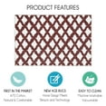 thumbnail image 3 of 2 x 3 Foot Heavy Duty Low Pile Area Rug - Ultra-Thin Non Slip Area Rug - Washable Cotton Indoor Rug for Front Door Foyer Rug for Entryway, 3 of 7
