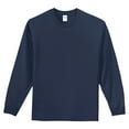 thumbnail image 5 of Mafoose Mens Long Sleeve Essential T-Shirt Navy 2X-Large, 5 of 6