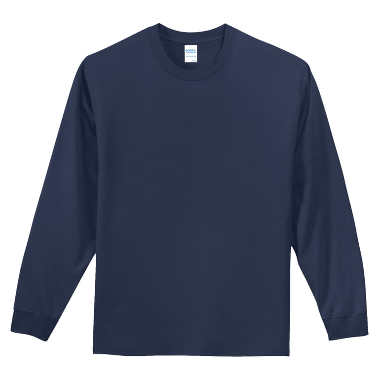 T-shirt uomo manica lunga girocollo in cotone felpato club88 420009