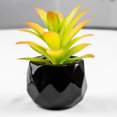 thumbnail image 2 of Artificial Succulent Plant Mini - Plastic Greenery Decoration Faux Potted Plant, 2 of 5