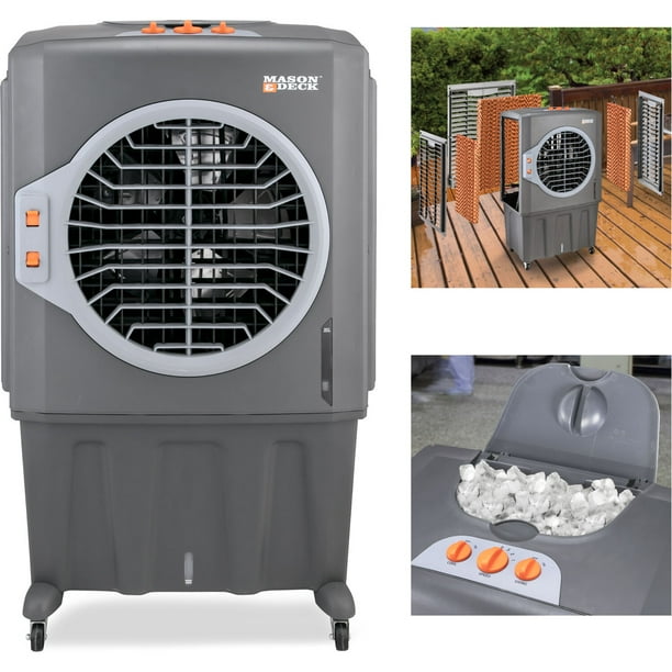 Mason & Deck 2800 CFM Indoor/Outdoor Portable Evaporative Air Cooler