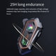 thumbnail image 3 of Bluetooth 5.0 Casco de Motocicleta Auriculares Auriculares Interfono Inalámbrico Manos Estéreo RGB Luces Coloridas Auriculares, 3 of 7