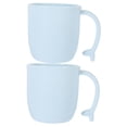 thumbnail image 4 of Homoyoyo 2-Pack Plastic Drinking Cups for Bathroom Use, PP Material Daily Use Cups for Home and Travel, 4 of 8