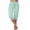 Mint Green, variant on Capri Pants For Women,Comfy Shorts Shorts For Women Plus Size Gym Shorts Knee Length Shorts Ladies Bermuda Shorts Knee Length Workout Sweatpants High Waist Shorts Muslin Shorts Women