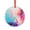 Pattern-2, variant on Crystal Glass Ornament Pastel Clouds Asthetic White And Pink Art Christmas Glass Decoration Girls Cloud Sky Pink Hanging Ornaments Xmas Tree Decor for Family Friends Lovers